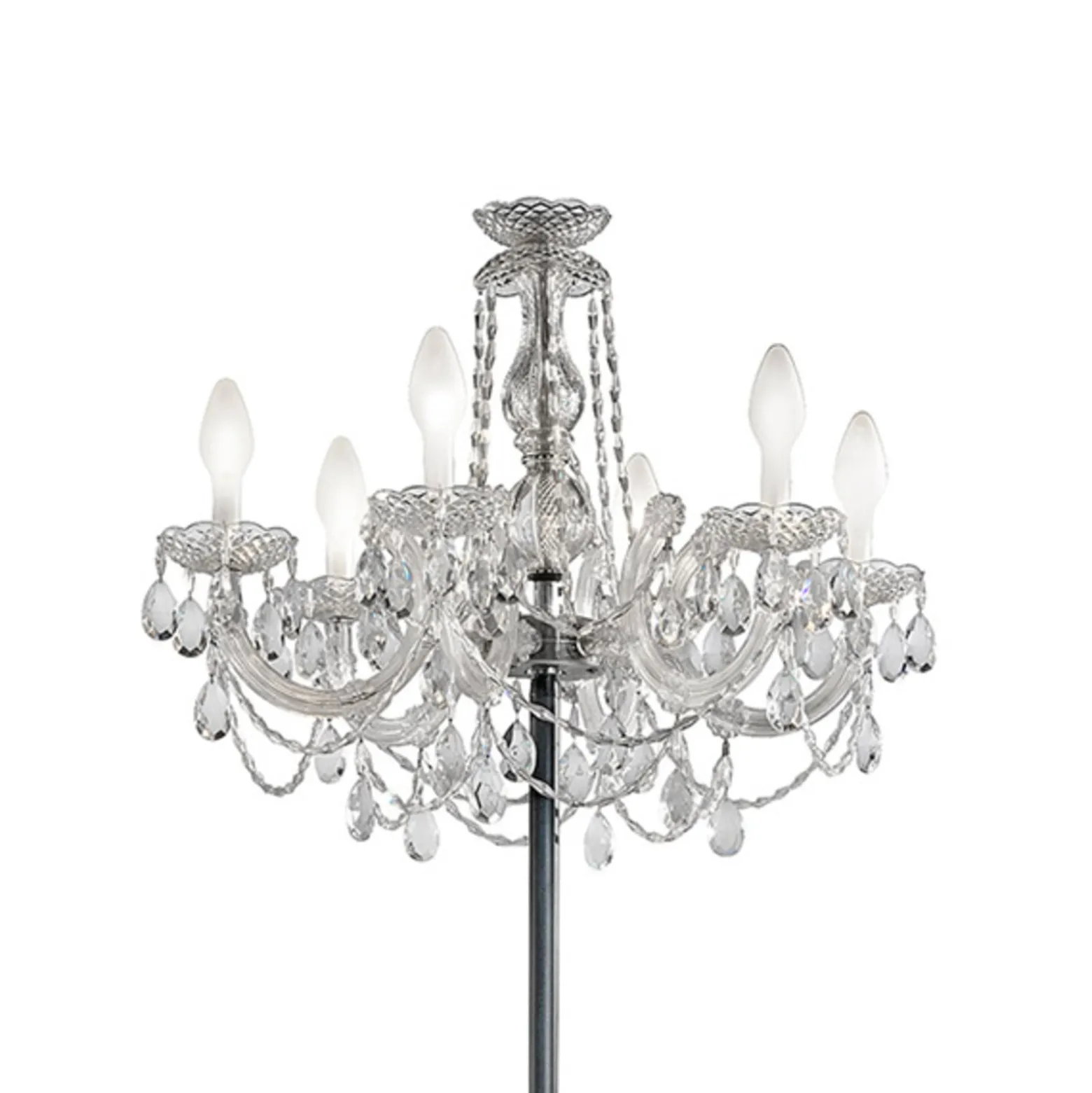 LED-lattiavalaisin Drylight STL6 ulkotiloihin