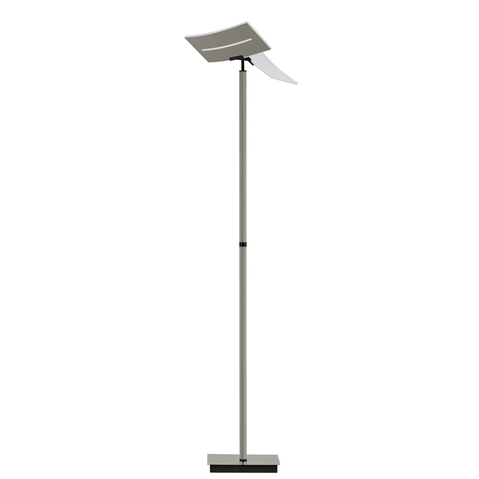 LED-lattiavalaisin Evolo CCT, taupe