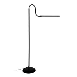 LED-lattiavalaisin MAULpirro, musta, 126 cm, himmennettävä