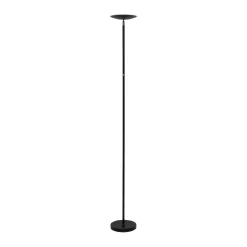 LED-lattiavalaisin MAULsphere, musta, himmennettävä, korkeus 183 cm