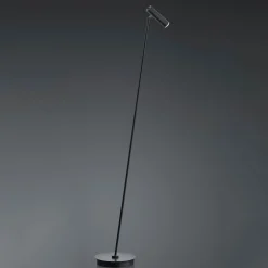 LED-lattiavalaisin Tom himmennettävä, musta