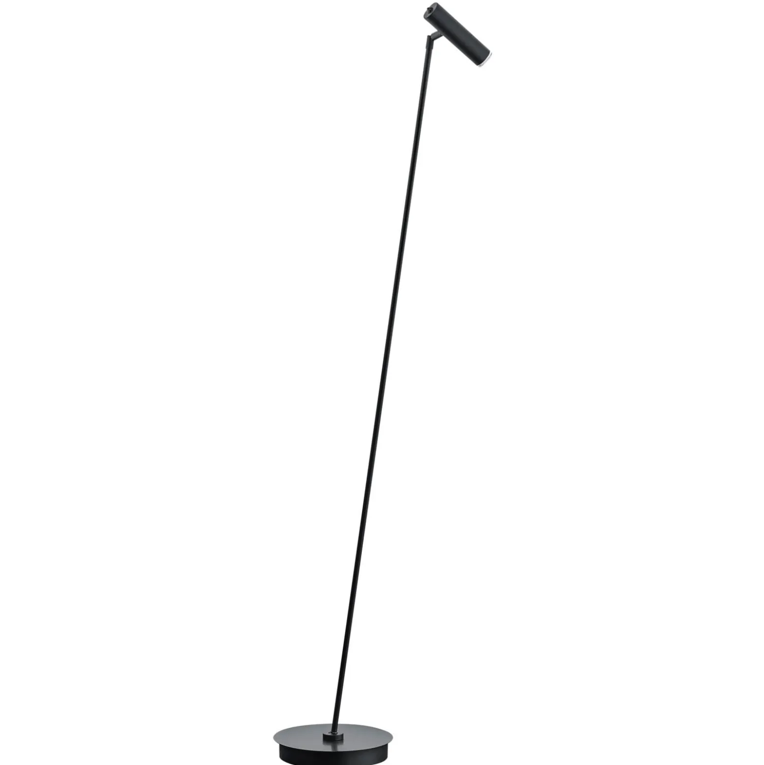 LED-lattiavalaisin Tom himmennettävä, musta
