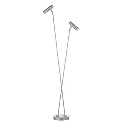 LED-lattiavalaisin Tom Pro, matta nikkeli, 2-valo, CCT, himmennin