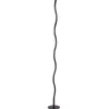 LED-lattiavalaisin Wave 3 000 K, 120 cm, musta