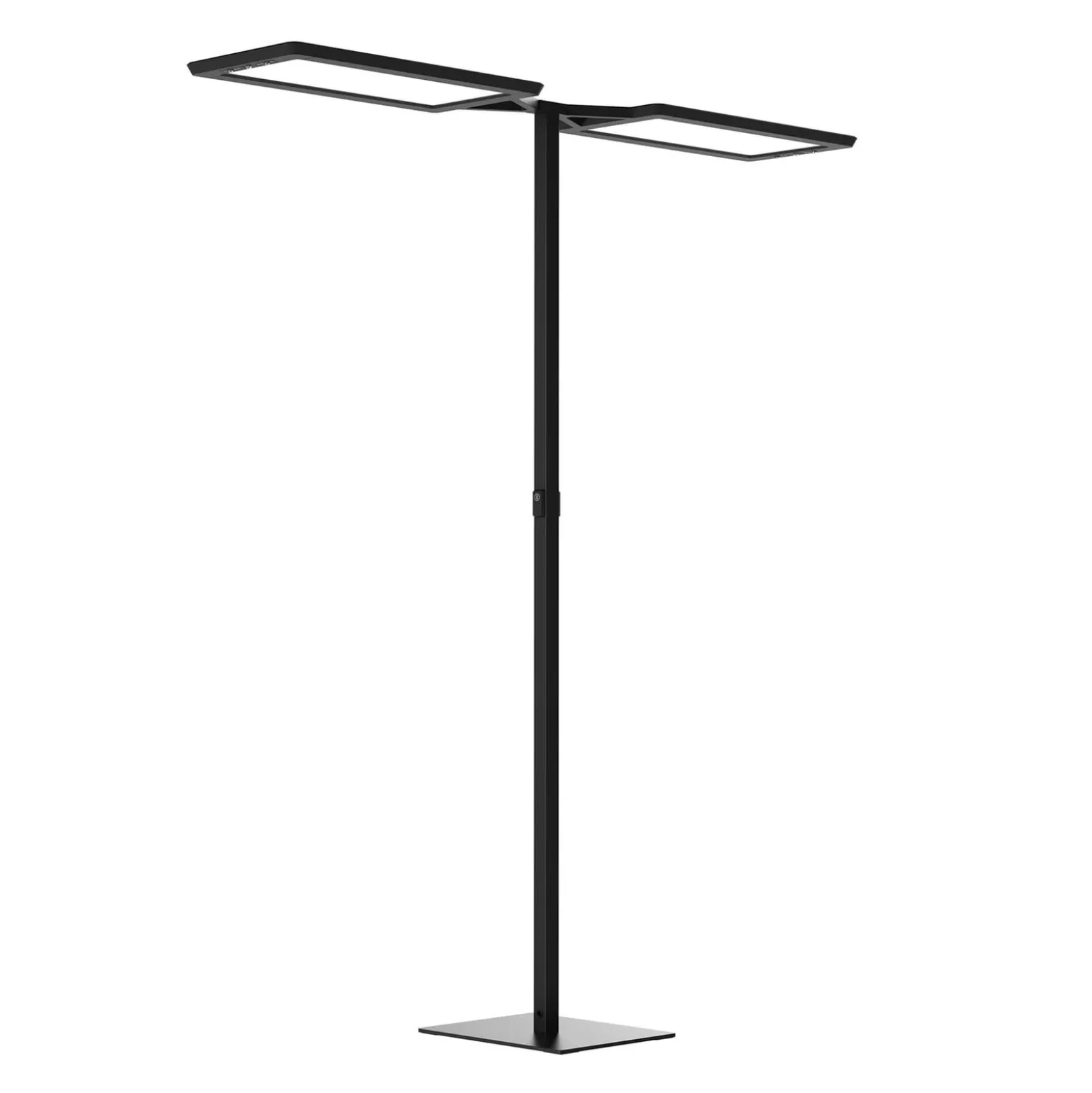 LED-lattiavalaisin Yara.double VTL, LTX, musta