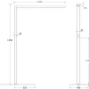 LED-lattiavalo Bevon mikroprisma suora/epäsuora