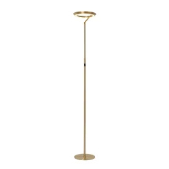 LED-lattiavalo Celeste kulta-/messinkivärinen Korkeus 174 cm Metalli