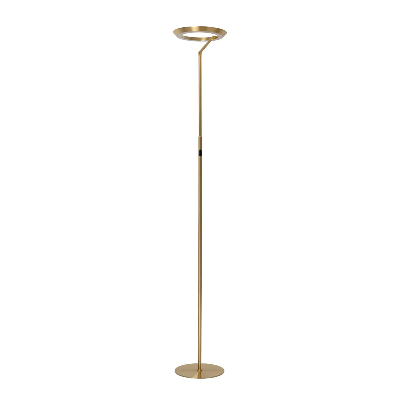 LED-lattiavalo Celeste kulta-/messinkivärinen Korkeus 174 cm Metalli