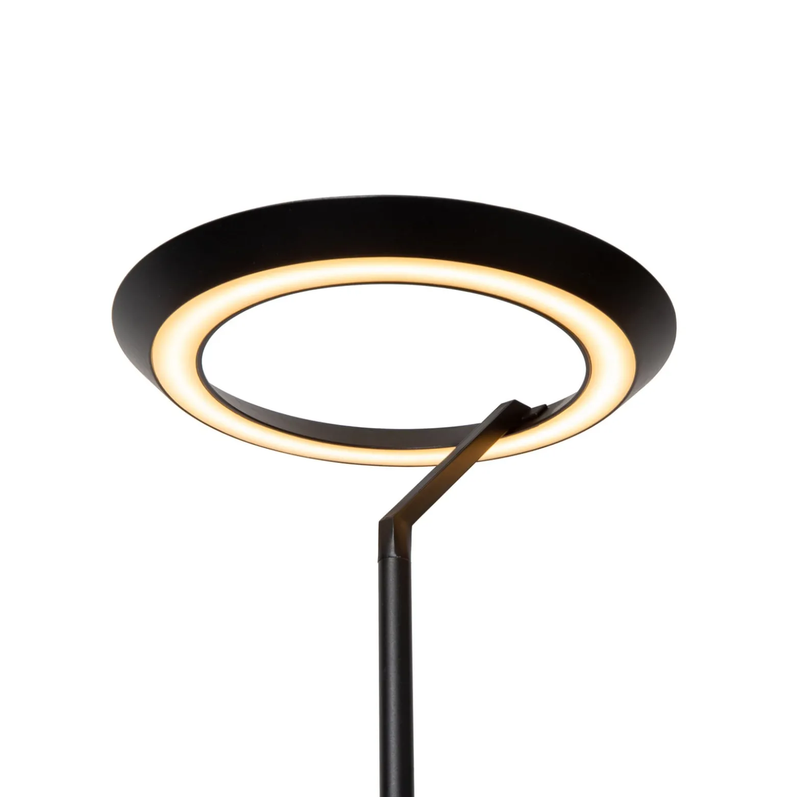 LED-lattiavalo Celeste, musta, korkeus 174 cm, metalli