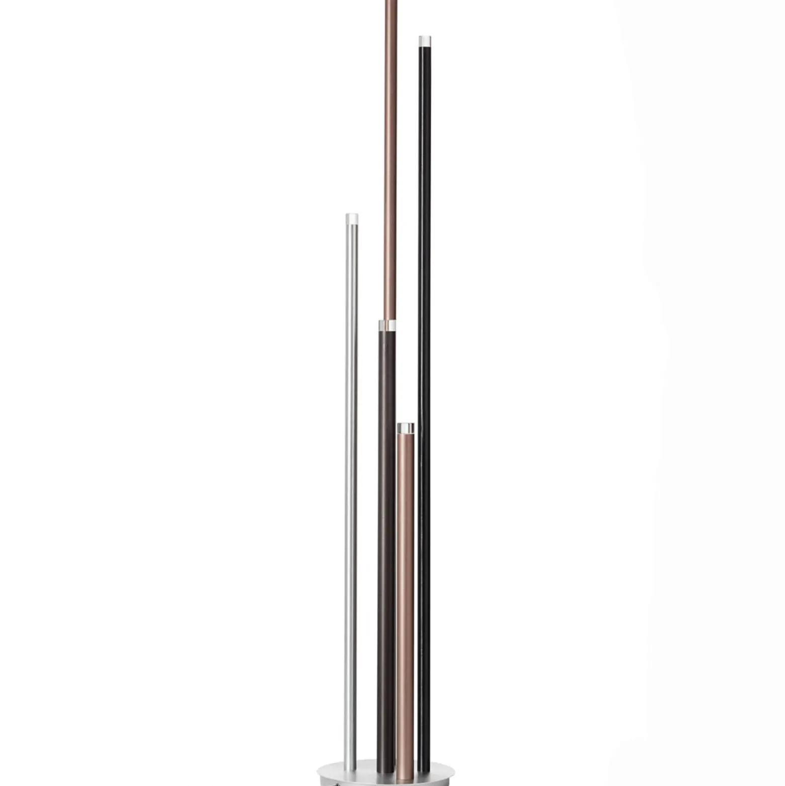 LED-lattiavalo Cembalo 5 lamppua jalkahimmennin