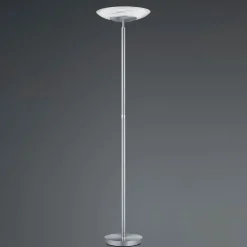 LED-lattiavalo Findus, 1-lamppuinen, nikkeli