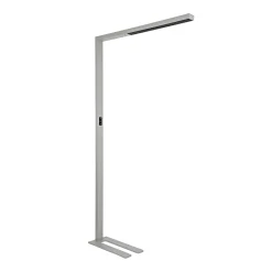 LED-lattiavalo MAULsirius, hopea, CCT, himmennettävä, jalusta