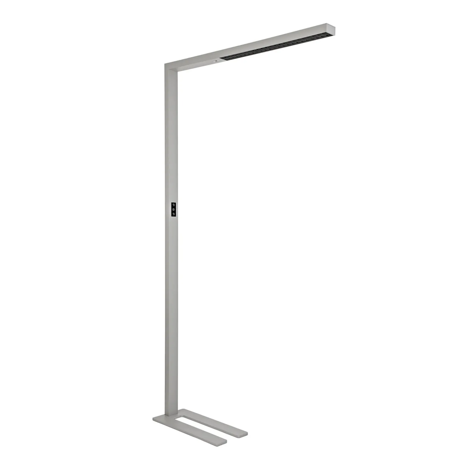 LED-lattiavalo MAULsirius, hopea, CCT, himmennettävä, jalusta