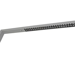 LED-lattiavalo MAULsirius, hopea, CCT, himmennettävä, jalusta