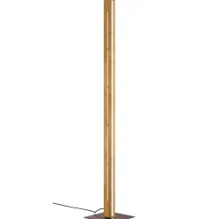 LED-lattiavalo Mexico, tammi/musta, korkeus 150 cm, puu/metalli