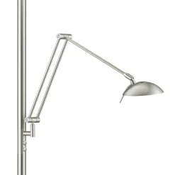 LED-lattiavalo Nola, matta nikkeli