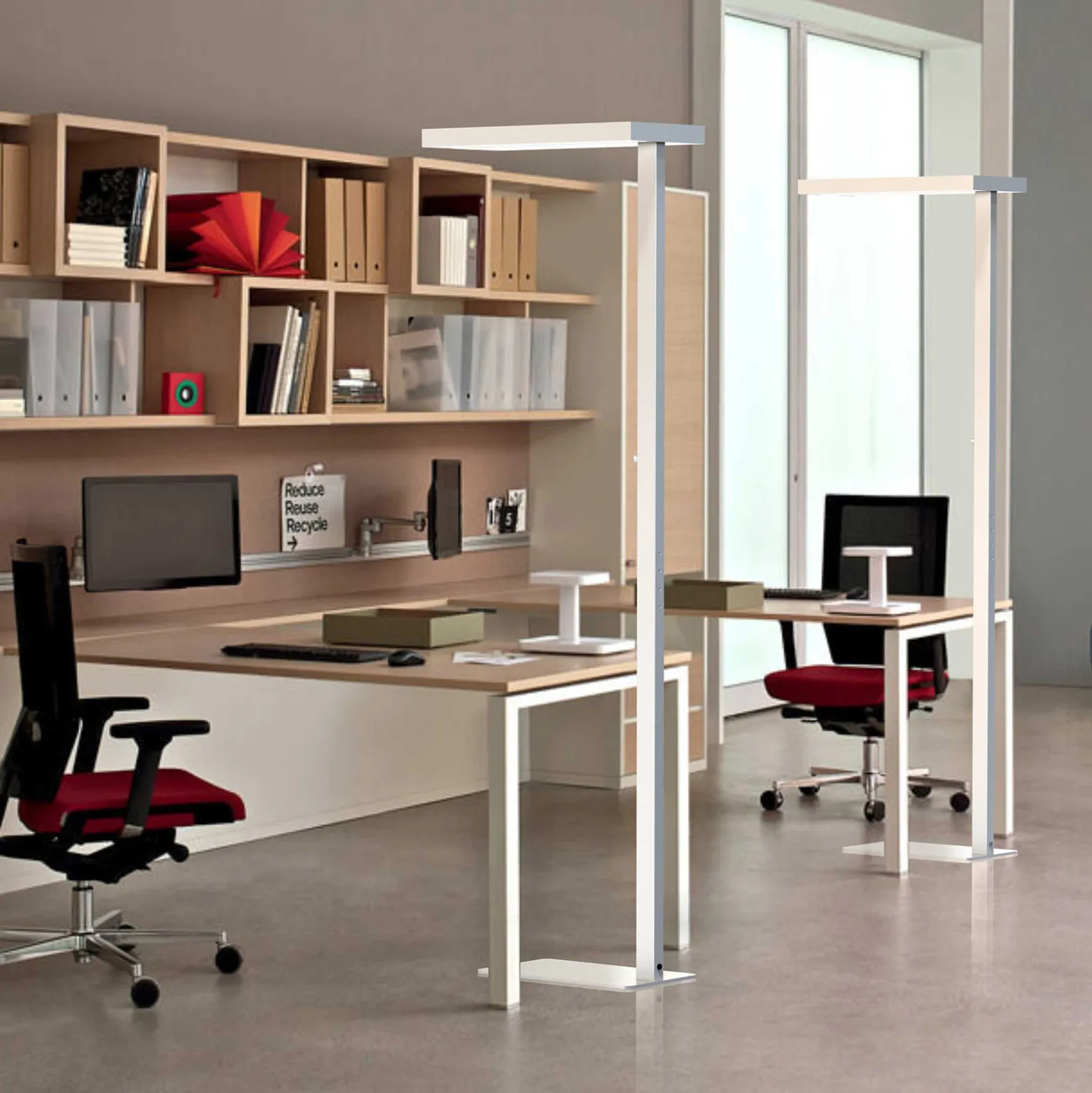 LED-lattiavalo Office up/down 4000 K himmennettävä