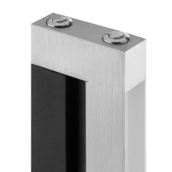 LED-lattiavalo Pulse, musta, korkeus 150 cm, metalli, lukuvalo