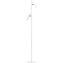 LED-lattiavalo Streak 2 lamppua, valkoinen