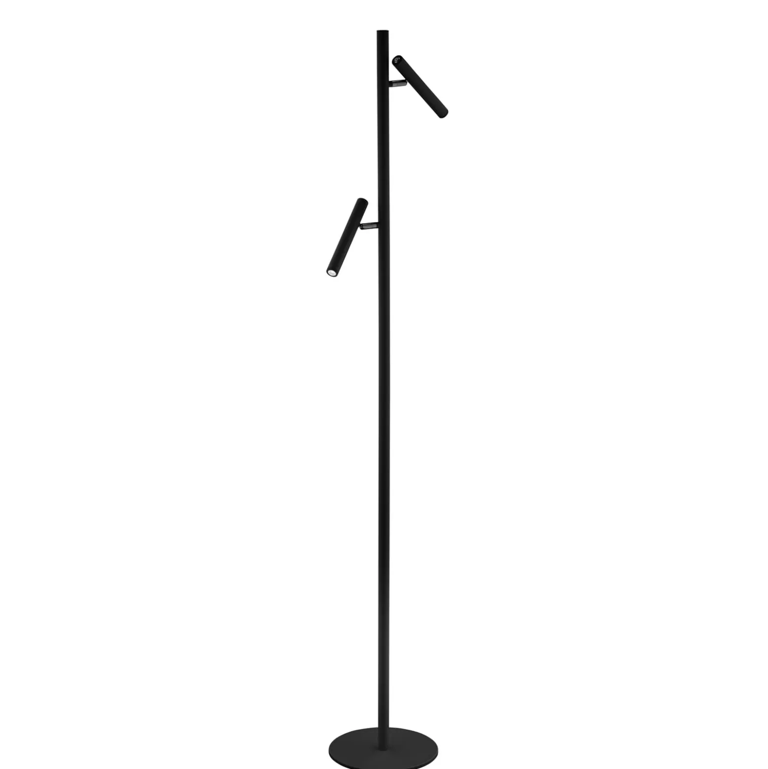 LED-lattiavalo Streak 2-lamppuinen himmennin musta
