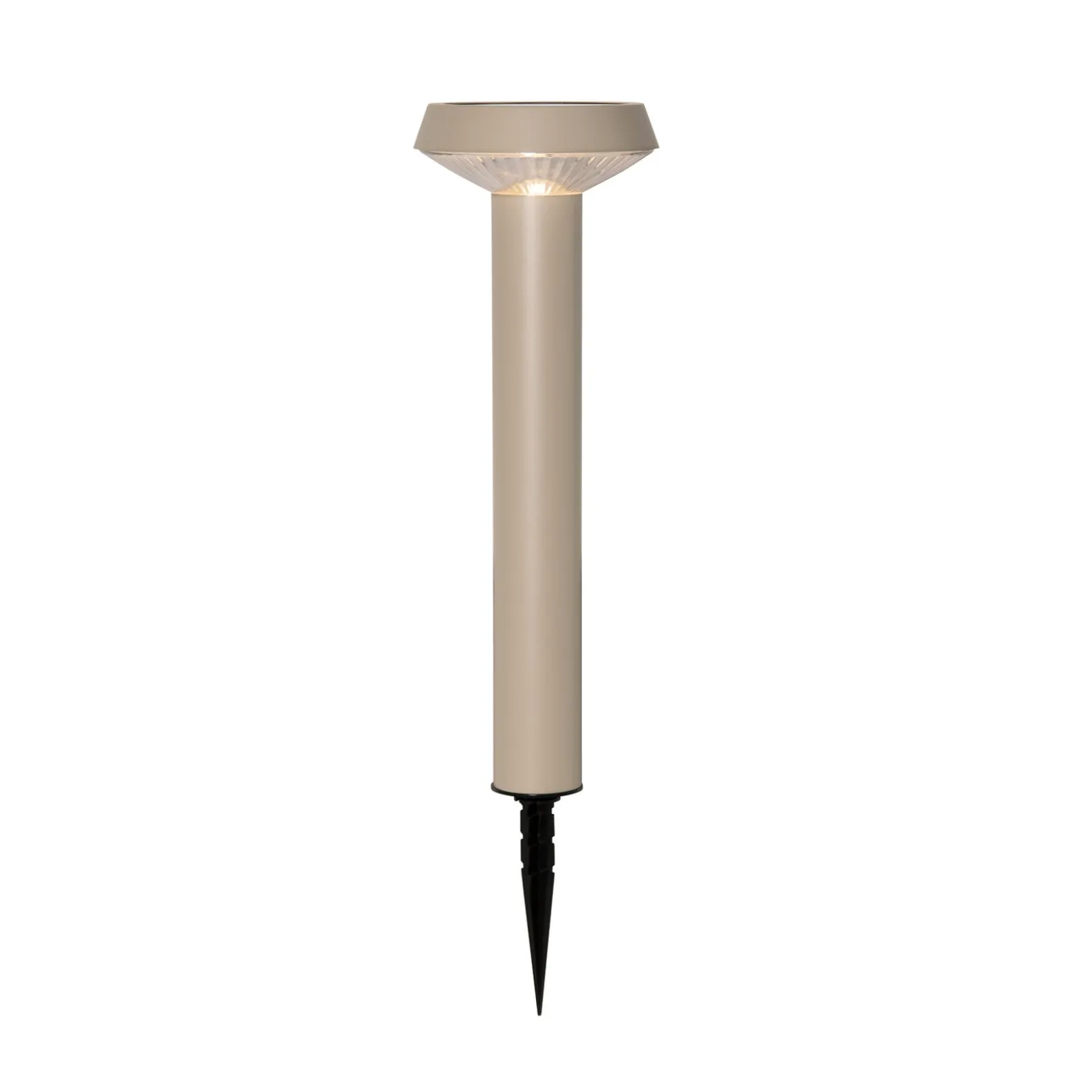 LED-maapiikkivalaisin Casa, beige, korkeus 45 cm