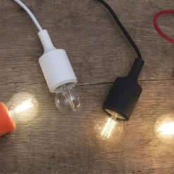 LED-miniglobe-lamppu E27 G45 2W 2 700 K filament