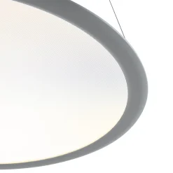 LED-paneeli PANEL, harmaa, Ø 63 cm, metalli, CCT, himmennettävä, 50 W