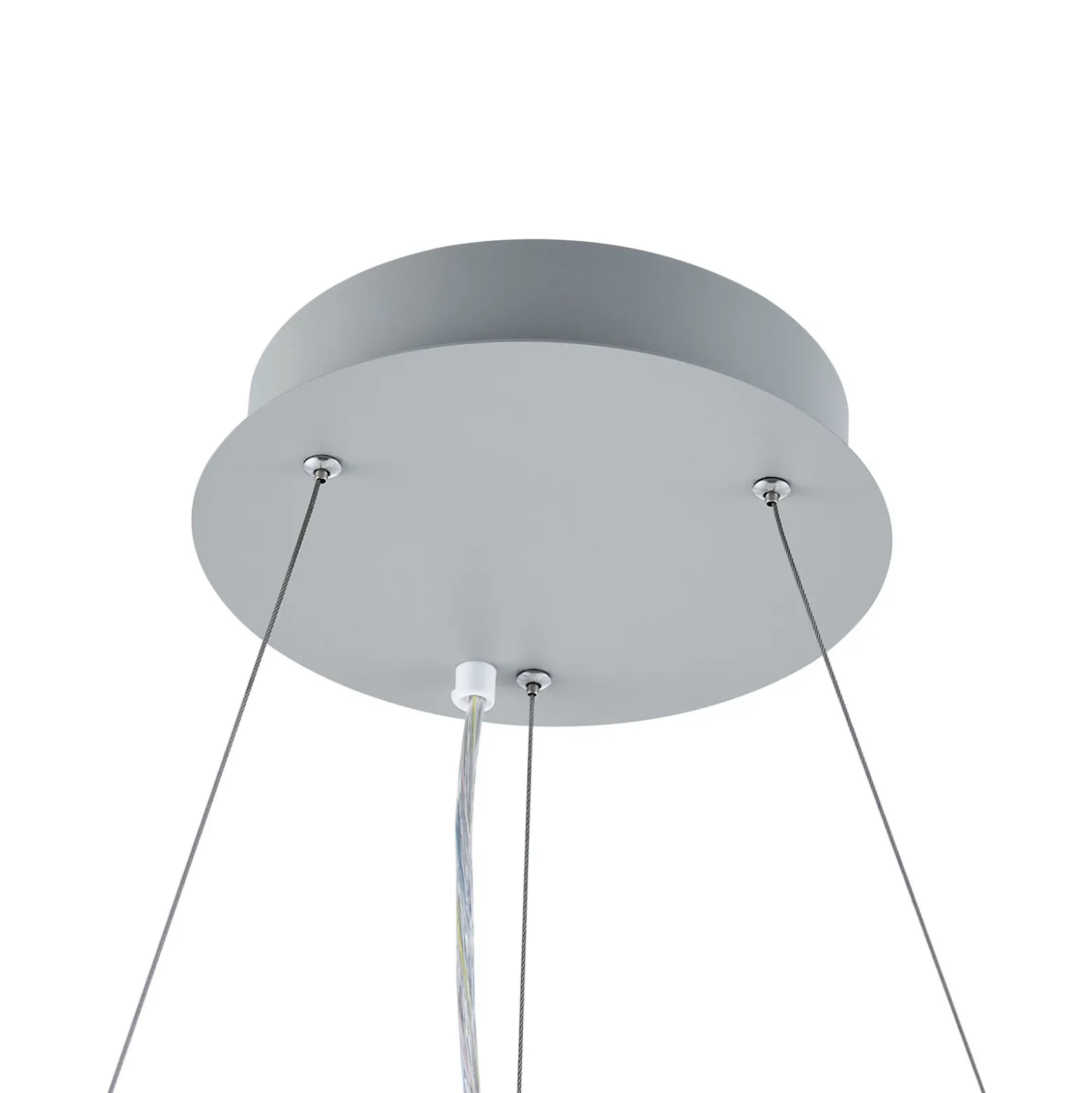 LED-paneeli PANEL, harmaa, Ø 63 cm, metalli, CCT, himmennettävä, 50 W