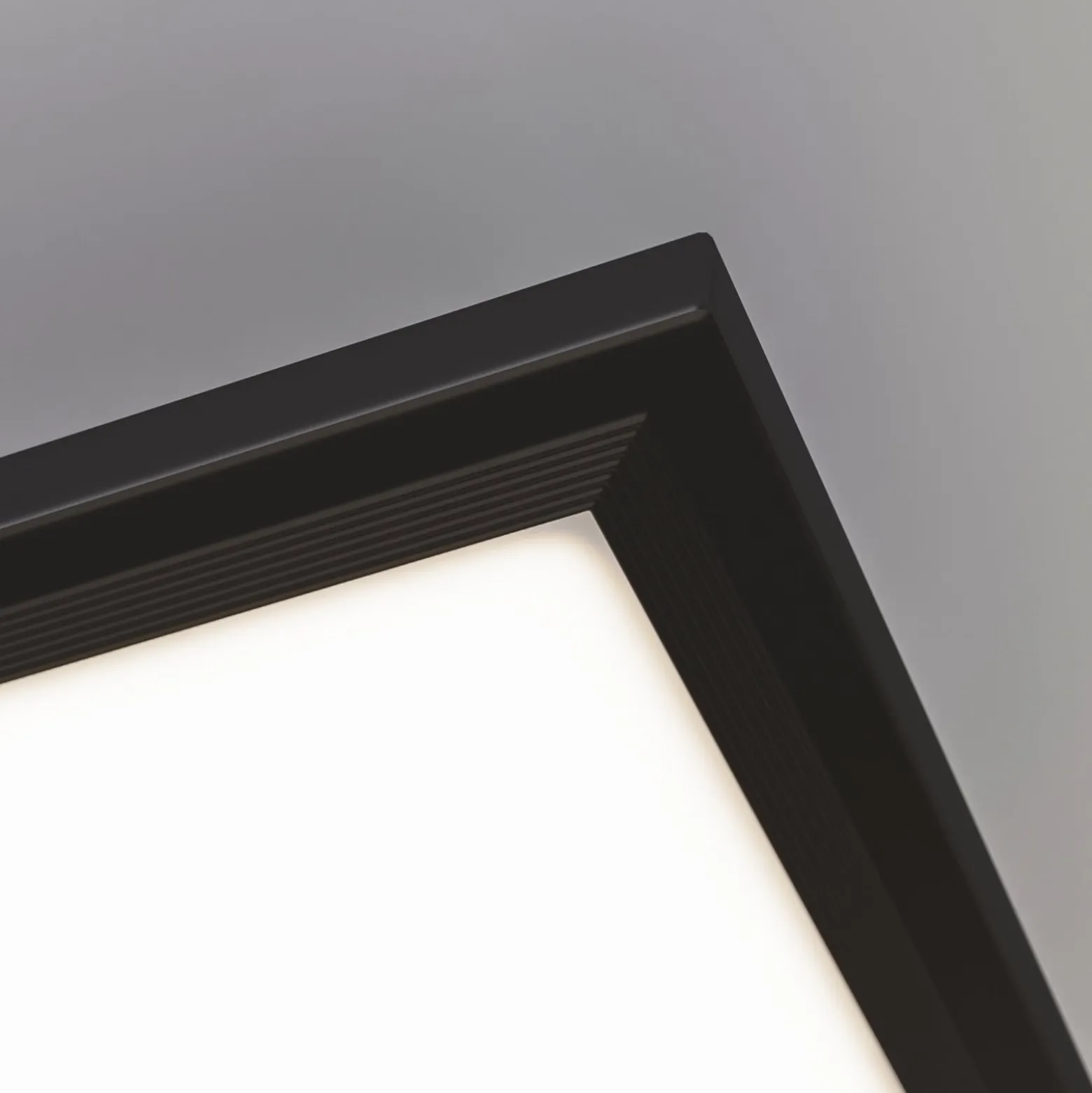 LED-paneeli Piatto CCT, kaukosäädin, 100x25, musta
