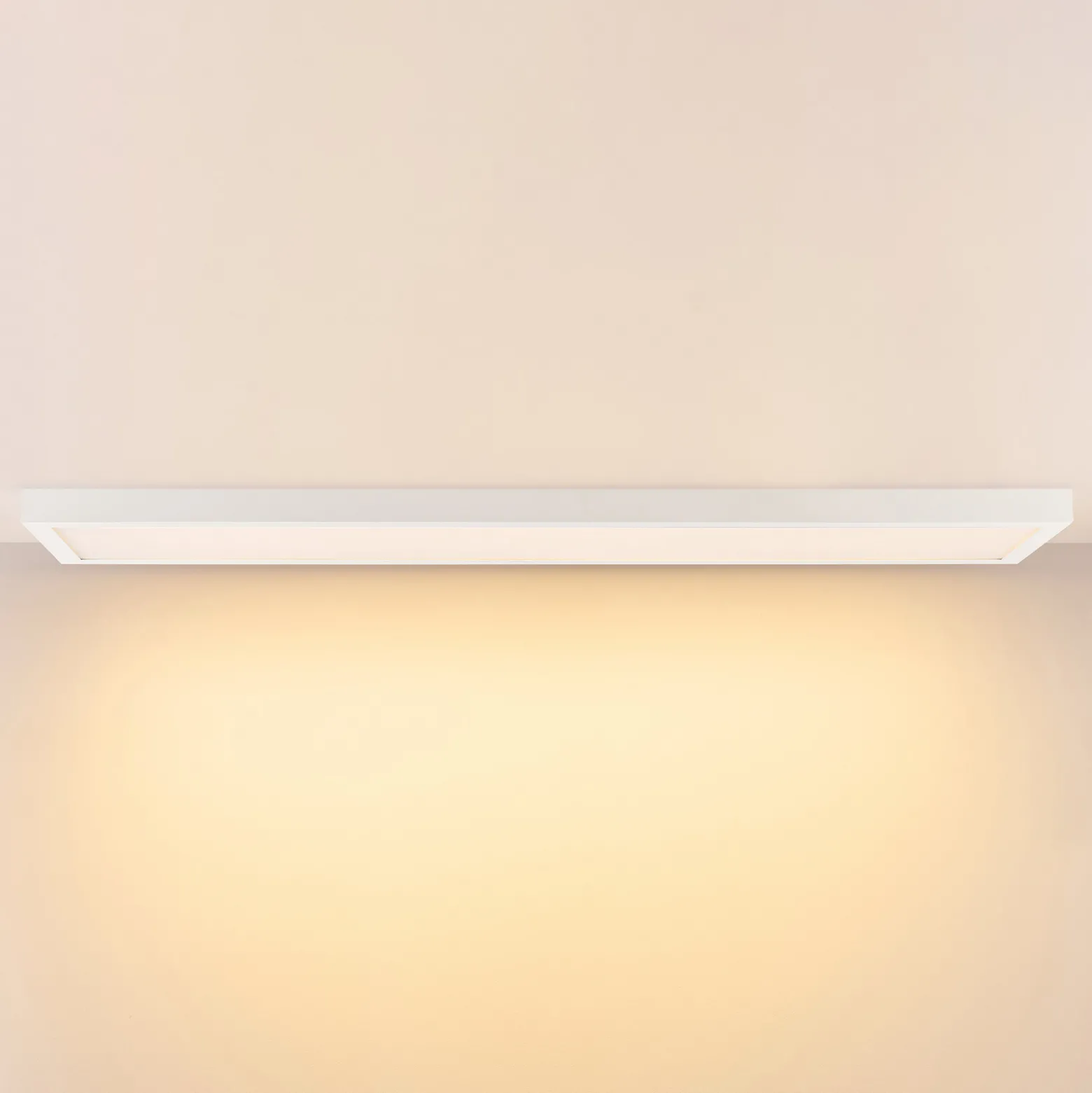 LED-paneeli PRO OFFICE SANO, 153 x 33 cm, DALI valkoinen metalli CCT