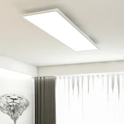 LED-paneeli Simple, ultraohut, 119,5x29,5cm