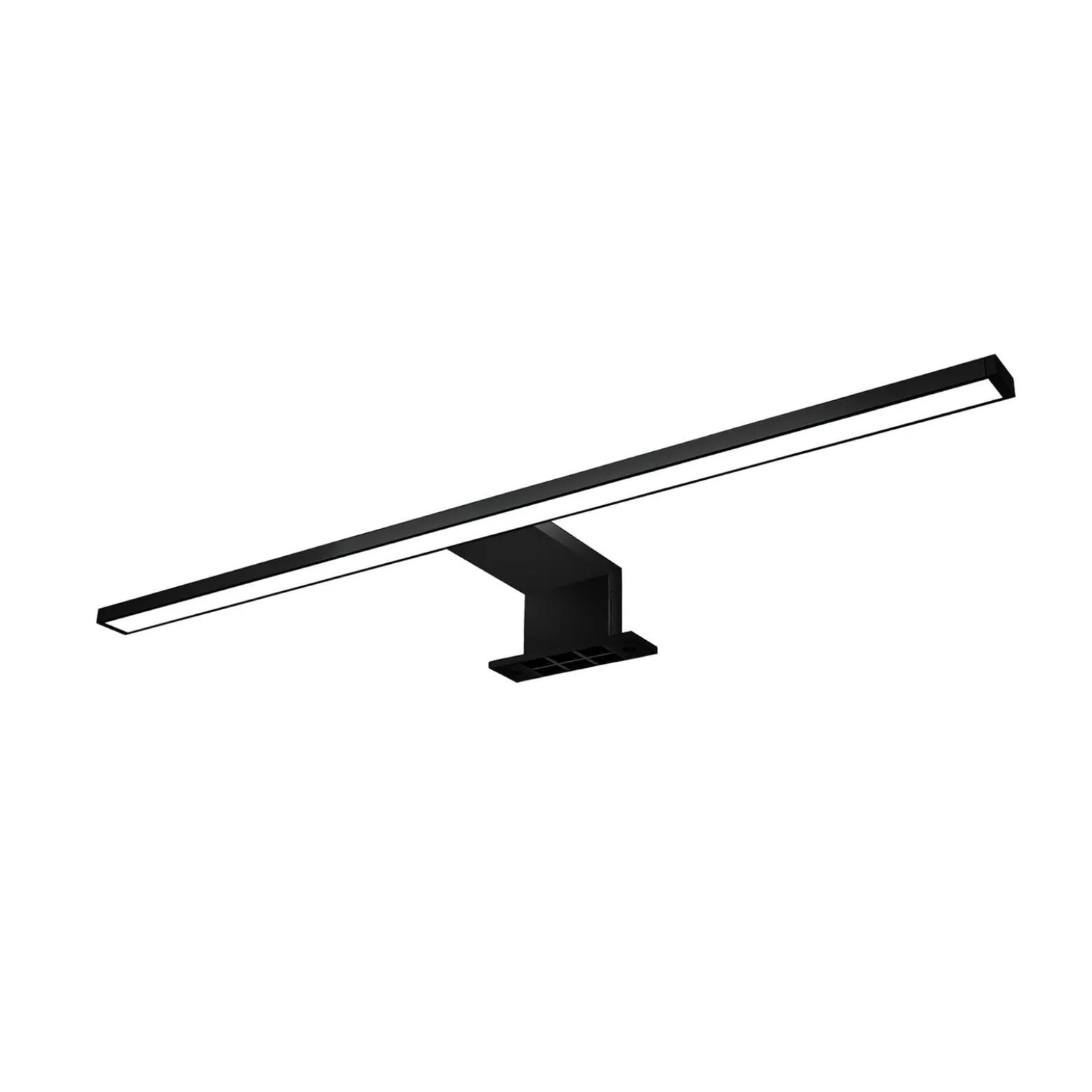 LED-peilivalaisin Bill, B 60 cm, musta, metalli, 4 000 K