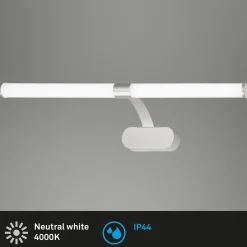 LED-peilivalaisin 2131014 mattakromi, 4 000 K