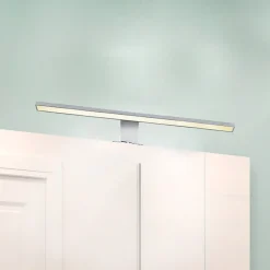 LED-peilivalaisin Mira, leveys 60 cm, kromi, metalli, 4 000 K
