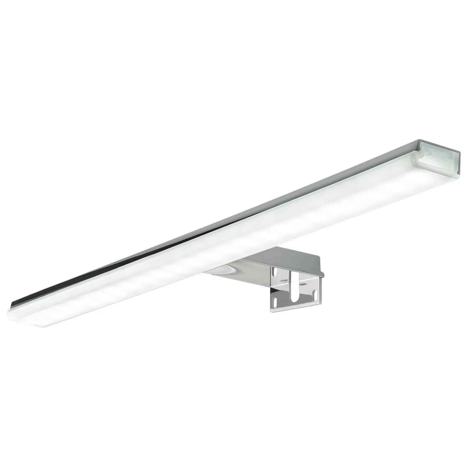 LED-peilivalaisin Pandora, kromi, leveys 45,8 cm
