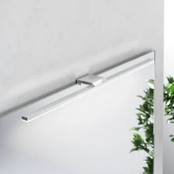 LED-peilivalaisin Triga IP44, kromi, 60cm, 3,000K