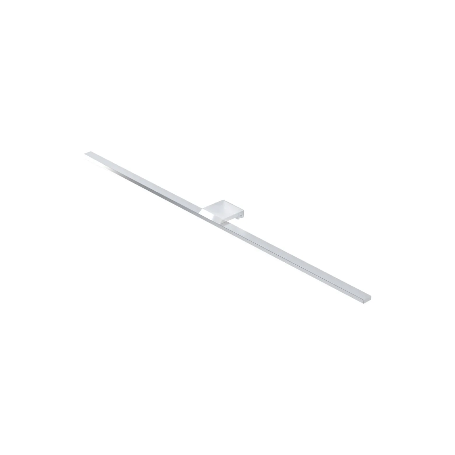 LED-peilivalaisin Triga IP44, kromi, 80cm, 4,000K