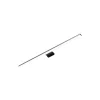 LED-peilivalaisin Triga IP44 musta 60cm, 4000K