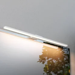 LED-peilivalaisin Triga, IP44, valkoinen, 60cm, 4000K, 4,000K