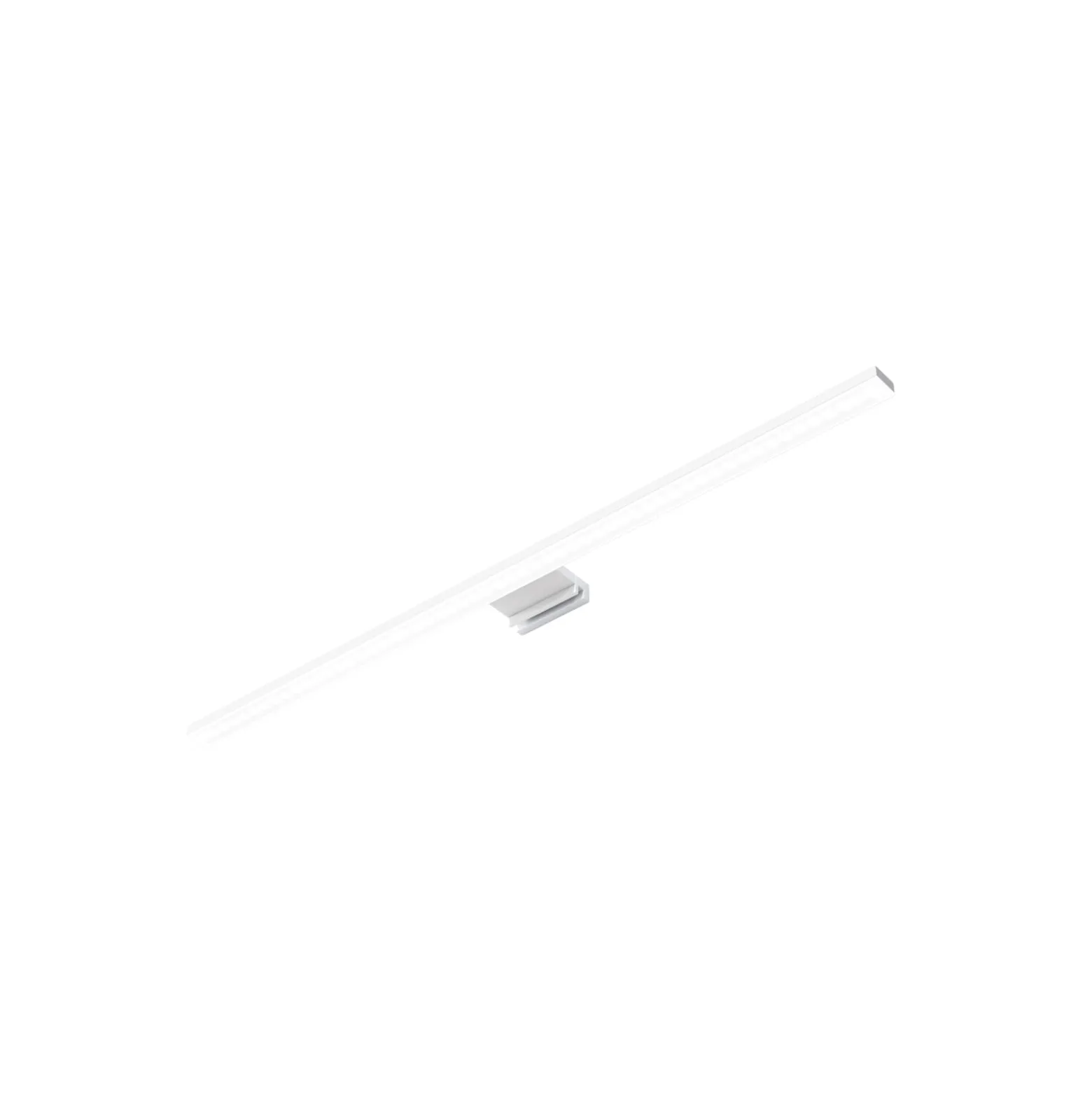 LED-peilivalaisin Triga, IP44, valkoinen, 60cm, 4000K, 4,000K