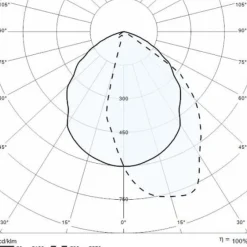 LED polku valo Mimik 10 Post 600 harmaa 4000K