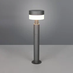 LED-pollarivalaisin Mackenzie, korkeus 50 cm, antrasiitti, alumiinivalu