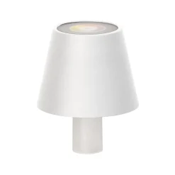 LED-pullolamppu Fiocco, hiekanvalkoinen, RGBW, IP54, himmennettävä