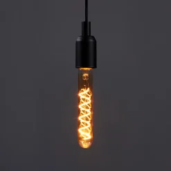 LED-putkilamppu E27 4W T30 1 600K Filamentti keltainen