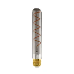 LED-putkilamppu E27 4W T30 1700K Hehkulamppu savuinen