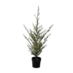 LED-puu Milas Cedar Tree ruukussa, ulkokäyttöön