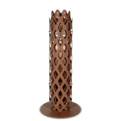 LED-pylväsvalaisin Charlotte, corten-teräs, korkeus 63 cm, IP65