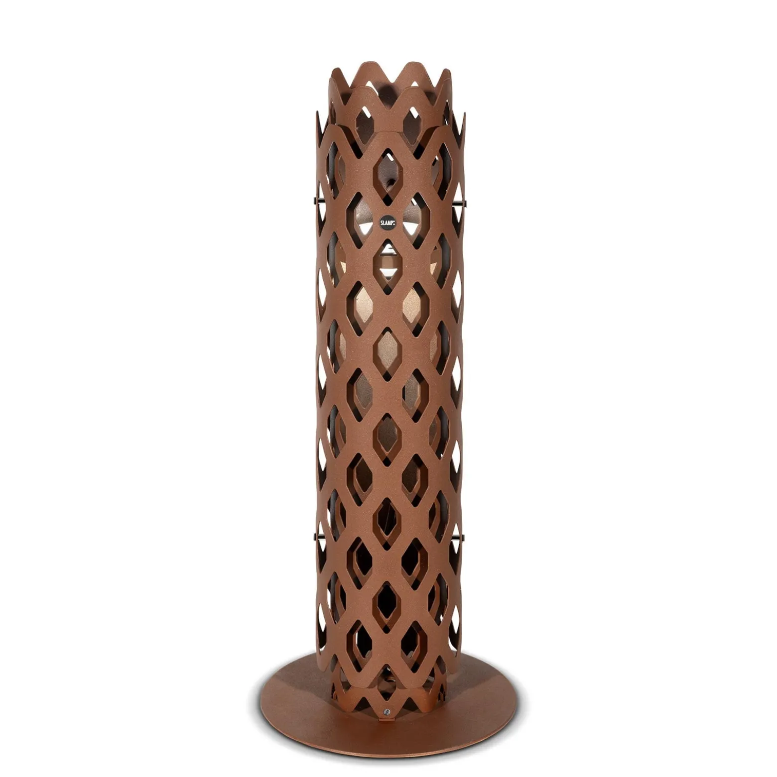 LED-pylväsvalaisin Charlotte, corten-teräs, korkeus 63 cm, IP65