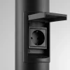 LED-pylväsvalaisin CIRC, päälle/pois, pistorasia, antrasiitti, 82 cm, IP65