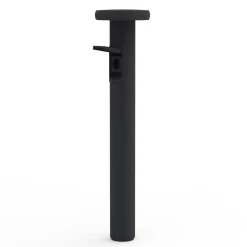 LED-pylväsvalaisin CIRC, päälle/pois, pistorasia, antrasiitti, 82 cm, IP65
